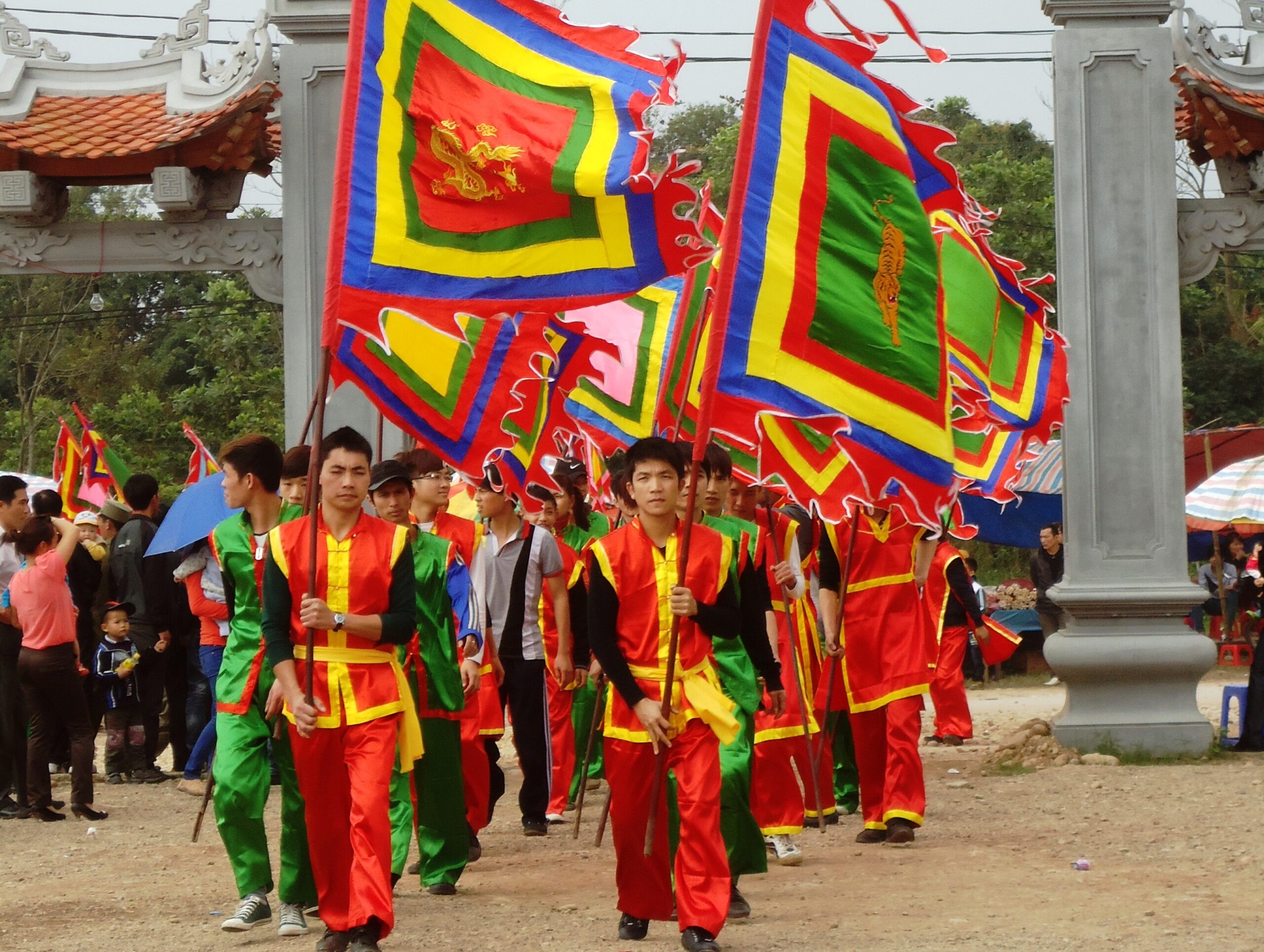 cờ lễ hội Việt Nam