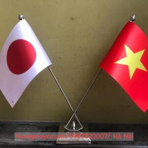 Trang chủ 41 Cờ để bàn Việt Nhật đế inox