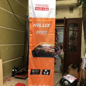 Trang chủ 127 cờ phướn quảng cáo Toyota