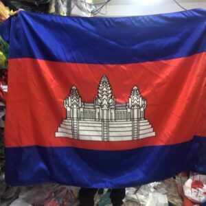 Cờ campuchia 1m x 1,5m