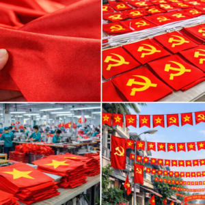 Sản xuất cờ dây sao Đảng tại Hà Nội