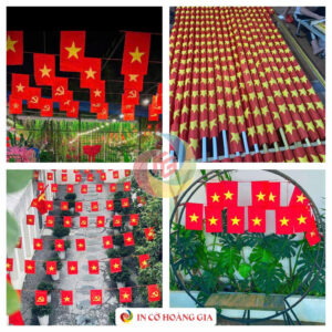 In cờ dây sao Đảng theo yêu cầu